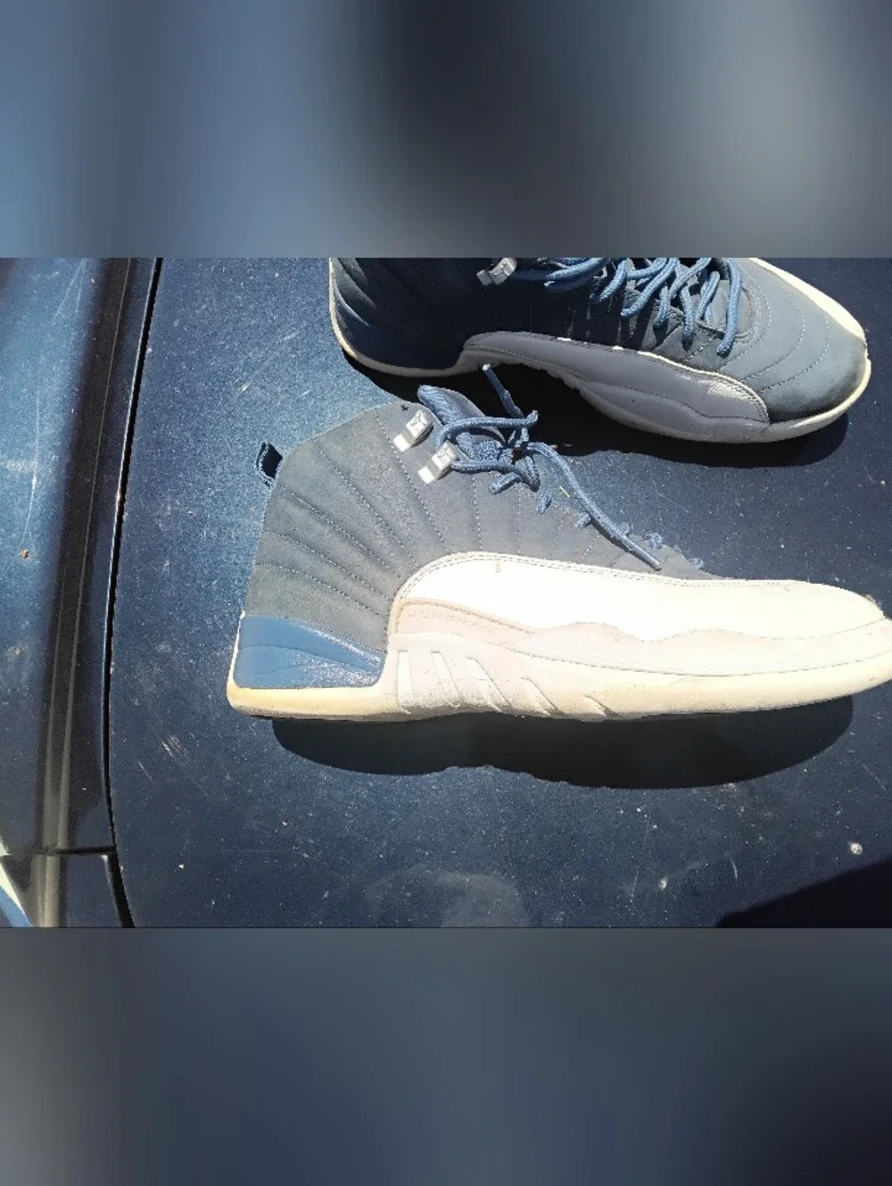 Size 11- Nike 2020 Mens Air Jordan 12 Retro 'Indigo' 130690-404